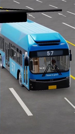 부산 학성여객 57번 [Big bus] 현대 일렉시티2 전기버스