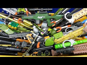 GIANT Military Arsenal Box! Automatic Rifles, Hunting Shotguns, Grenades, Knives & Tactical Gear