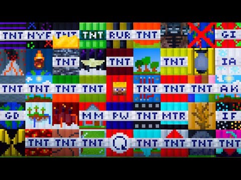 Minecraft but I have 500+ TNT Varieties to Explode Everything! 🤯