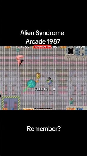Alien Syndrome Arcade. #AlienSyndrome #alien #arcadegames #arcadegame #retrogaming #flashback