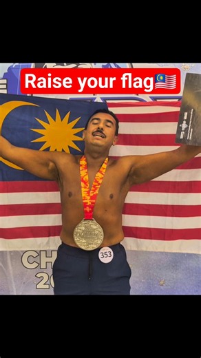 Winning for Malaysia at Mr. Olympia 🇲🇾