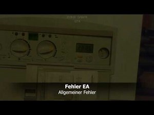 Junkers Brennwertkessel ZBS 22/83 S-1 MR A23 Fehler EA Sporadisch