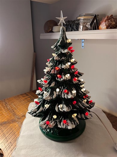 Vintage Handmade Ceramic Christmas Tree From the 1980s - Etsy