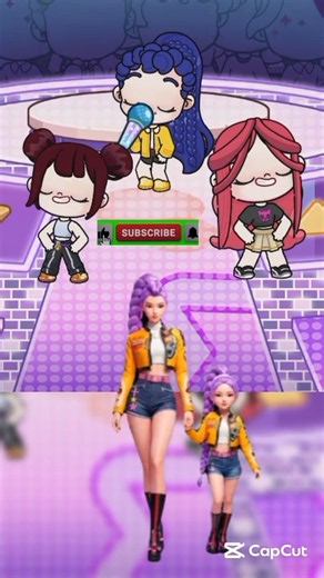 Demon Hunter Girls, Ladybug &Cat Noir Sing Beautifully in Avatar World!🎤@SortFun123#avatarstory