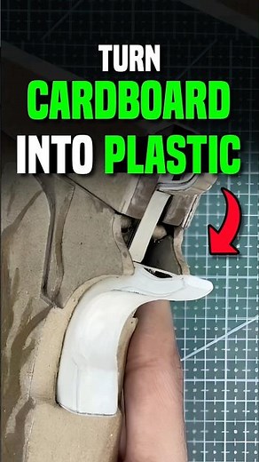 Make Cardboard strong as plastic #cardboard #banduk #craft