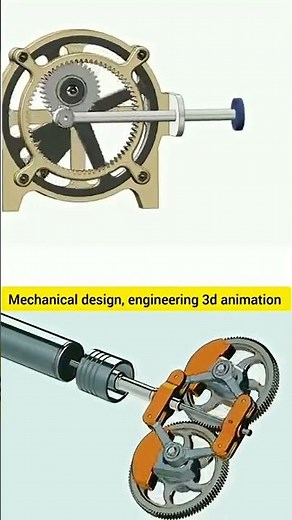 Mechanical design engineering 3d animaition 1080p
