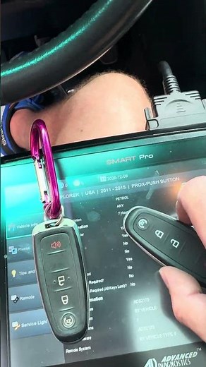 2015 Ford Explorer, new fob knot and instructional video #allockandkeyco #smartpro #locksmithlife ￼