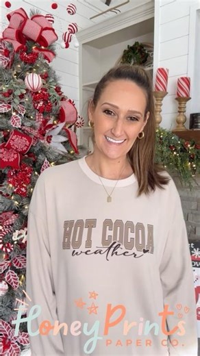 DIY Hot Cocoa Weather Sublimation Shirt at ‪@HoneyPrintsPaperCo‬ #shorts