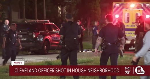 Cleveland police officer shot and killed overnight; suspect in custody