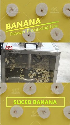 How To Process Plantain Flour#machine