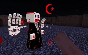 我的世界黑暗Gaster挑战小胖sans，谁强谁弱更清晰了 魔哒解说