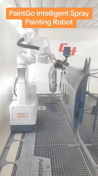 PaintGo: Intelligent Spray Painting Robot for Cars