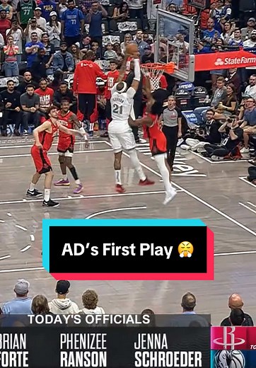 Anthony Davis' First Game Highlights with the Mavs