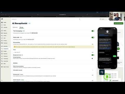 New AI Receptionist for your Window Cleaning Business? / JOBBER Tutorial