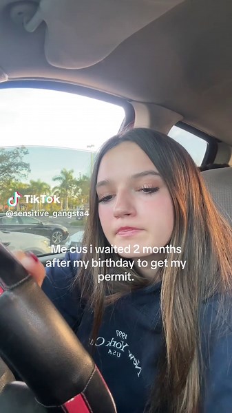 For future 15 year olds Do. Not. Wait. (But I lowk didn’t have a choice.) #fyp #driving #16 #funny #fypシ