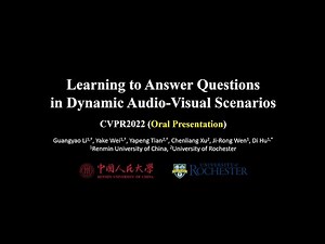 Learning to Answer Questions in Dynamic Audio-Visual Scenarios (CVPR2022, Oral Presentation)