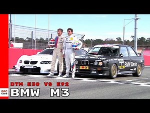 BMW M3 DTM E30 vs BMW M3 DTM E92