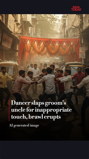 India Today on Instagram: "A brawl erupted at a pre-wedding function in Nuh, Haryana, after the groom's uncle allegedly touched one of the female dancers, Payal Chaudhary, inappropriately. The dancer retaliated by slapping the uncle. In response, the uncle slapped her back, and then dozens of attendees surrounded the dancers on stage and began assaulting them and their associates. The dancers ultimately had to flee the stage to save themselves, with one sustaining minor injuries. A video of the 