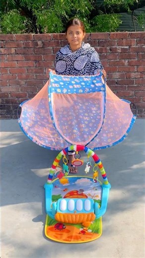 Amr 2Ta Baby Gym Vs Mini Mosquito Net Unboxing😍