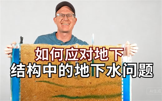 [中配]如何应对地下结构中的地下水问题 - Practical Engineering