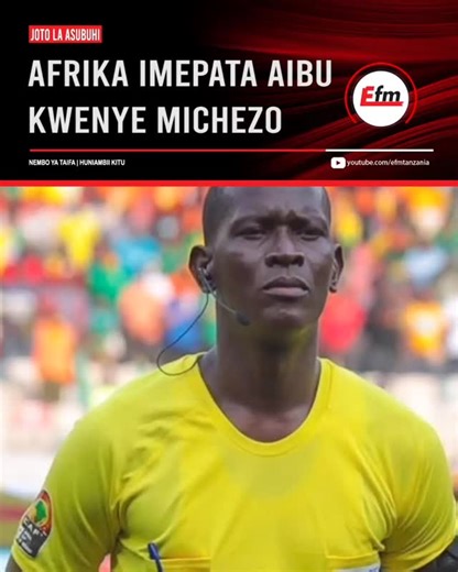 Muziki Unaongea 🎶 on Instagram: "Afrika imepata aibu kwenye michezo, Kumbuka Jana Taifa Stars ilicheza na Morocco huku mjadala mkubwa akiwa ni mwamuzi wa mchezo huo. Cc: @kipandee_ @godwin_mawanja @mutentepekee @rdj_mafuta @ibrahim_ambokilee 💻: @eddomobby ✍️: @mbwana_mshindo #JotoLaAsubuhi"