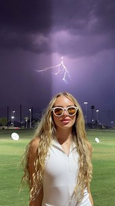 Golfer Sedona Hopley plays 4 holes in 44 seconds with Oakley Meta HSTN. | Oakley Meta