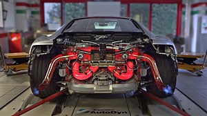Audi R8 Performance with Capristo Exhaust on the Dyno