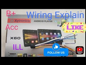 Android car stereo wiring explained step by step