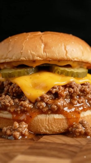 🥪 Classic Sloppy Joe Recipe