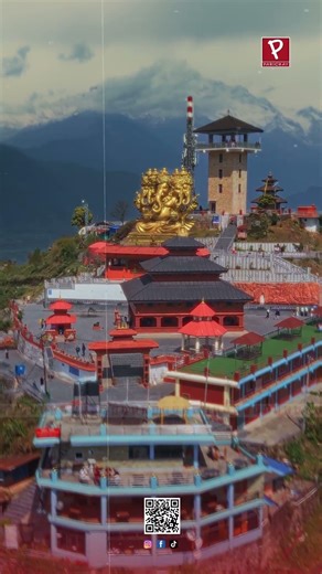 Best Sunrise Spot in Nepal || The Ultimate View of Pokhara-Pancha Mukhi Ganesh Temple