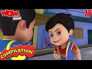 Kartun Anak Anak | Vir: The Robot Boy | KartunTv | Kompilasi 77 | WowKidz Indonesia