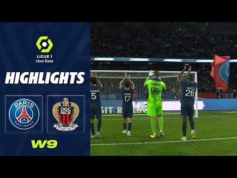 PARIS SAINT-GERMAIN - OGC NICE (2 - 1) - Highlights - (PSG - OGCN) / 2022-2023
