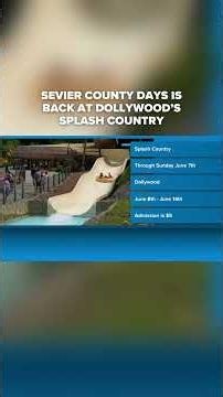 Dollywood is bringing back 'Sevier County Days'