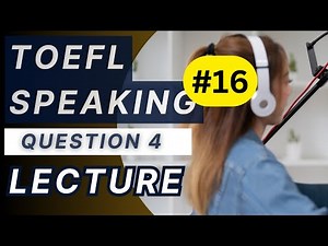 TOEFL SPEAKING PRACTICE Question 4 Supply and Demand