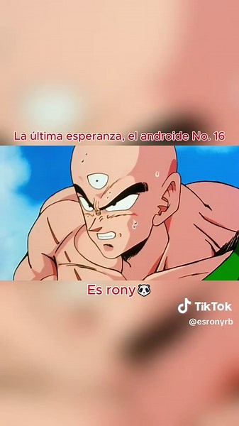 Cell contra Androide 16 en Dragon Ball Z