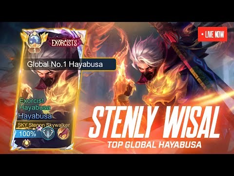 MABAR VIP BERSAMA TOP GLOBAL HAYABUSA ! MOBILE LEGENDS !