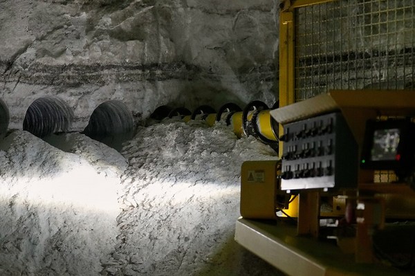 One of the largest salt mines in the world exists under Lake Erie