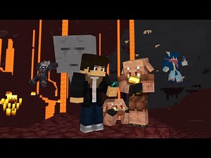 Minecraft Animation A Nether adventure Full Animation