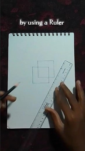 “Learn to Draw a Perfect Cube (Easy Trick) Easy Way to Draw a Cube Step by Step”