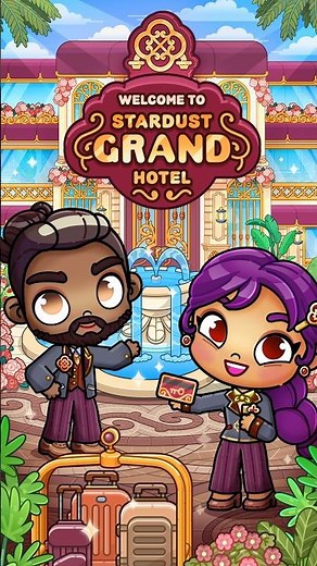 The Stardust Grand Hotel is coming to you in the NEXT #avatarworld UPDATE!! 🏨✨ #pazu