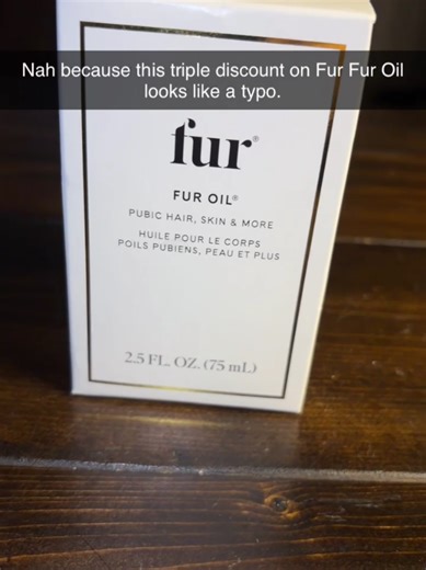 Amazing deal! Fur Oil Ingrown Hair Treatment #tiktokshopcreatorpicks Disclaimer: Final price, shipping costs, coupons, and discounts may vary and are subject to change at any time. Always check the TikTok Shop listing for the latest details. Video posted on 03/11/2026