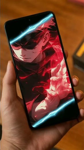 GOJO SATORU Simple Anime Theme🗿Live Wallpaper For All Android🔥 #wallpaperengine #launcher
