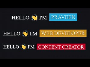 How to Make Text Animation with HTML and CSS (Step-by-Step Tutorial)
