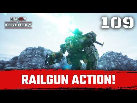 Putting a Naval Railgun on a Superheavy Mech | MechWarrior 5: Mercenaries Modded 109