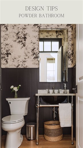 An underrated feature in our home? Tucking the powder bath down a hallway off the main floor. 🙌 It’s still super accessible from the living spaces, but gives guests that little bit of privacy that makes a big difference. No one wants to feel like they’re using the bathroom in the kitchen 😅 If you’re planning a new build or remodel, don’t sleep on powder bath placement! Comment “POWDER UPGRADE” and we’ll DM you more thoughtful powder room upgrades you might not think about! To learn more about 