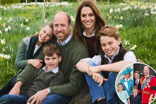 Prince William and Kate Middleton release 2025 Christmas card — and their kids are all grown up