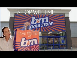 B&M SUMMER 2025 SHOP WITH ME *the BEST finds* new in home decor, neutral finds, organisation etc