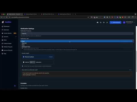 Notifier.so: Notification Settings Tutorial