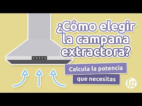 Calculate the power of the extractor hood