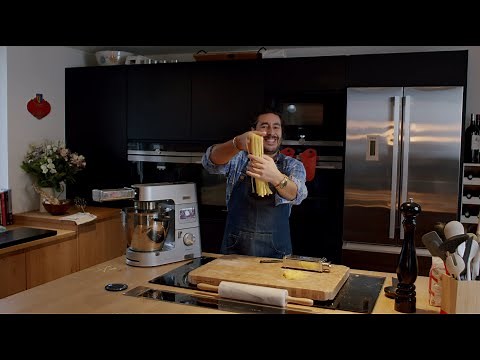 Fresh pasta recipe by Gregory Cohen at the Cooking Chef Experience